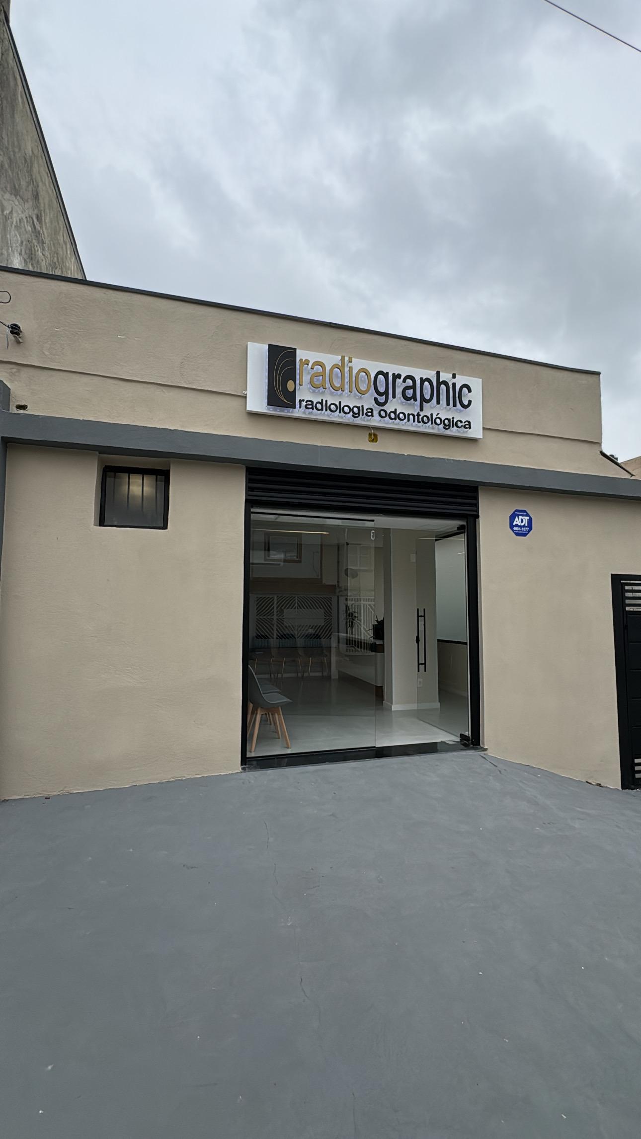 Fachada da RadioGraphic, unidade Anália Franco