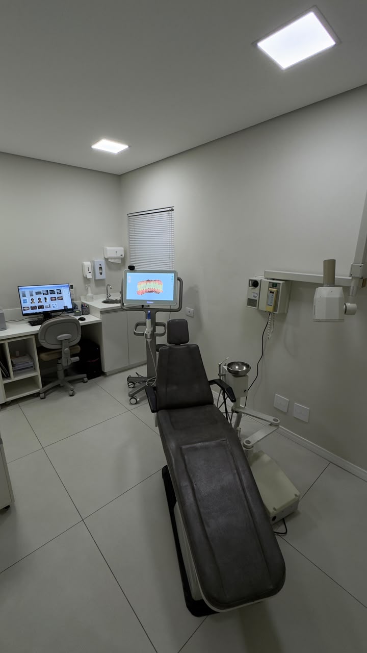 Sala de escaneamento intraoral da RadioGraphic, unidade Pompéia