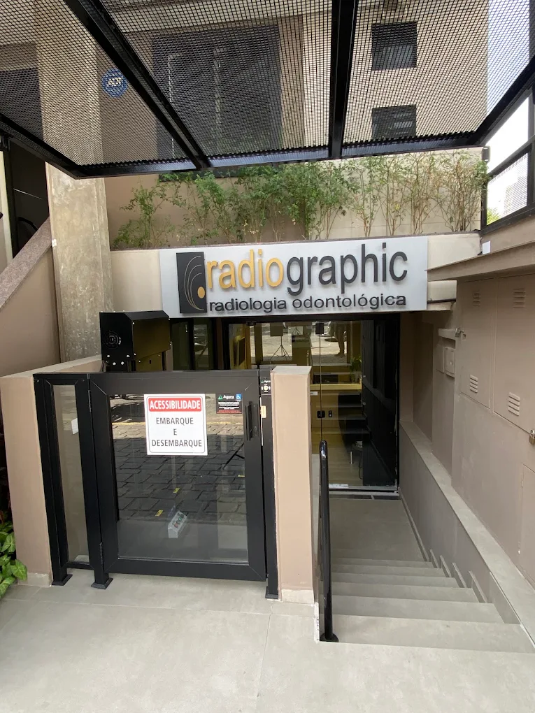 Fachada da RadioGraphic, unidade Pompéia
